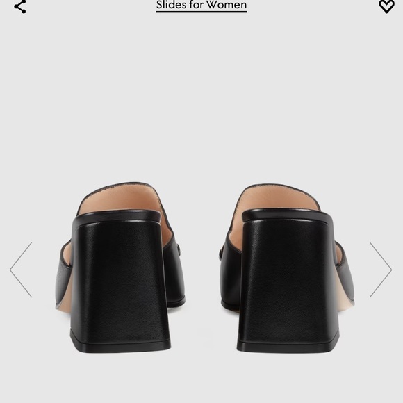 Gucci WOMEN'S SLIDE SANDAL WITH HORSEBIT - Picture 5 of 7